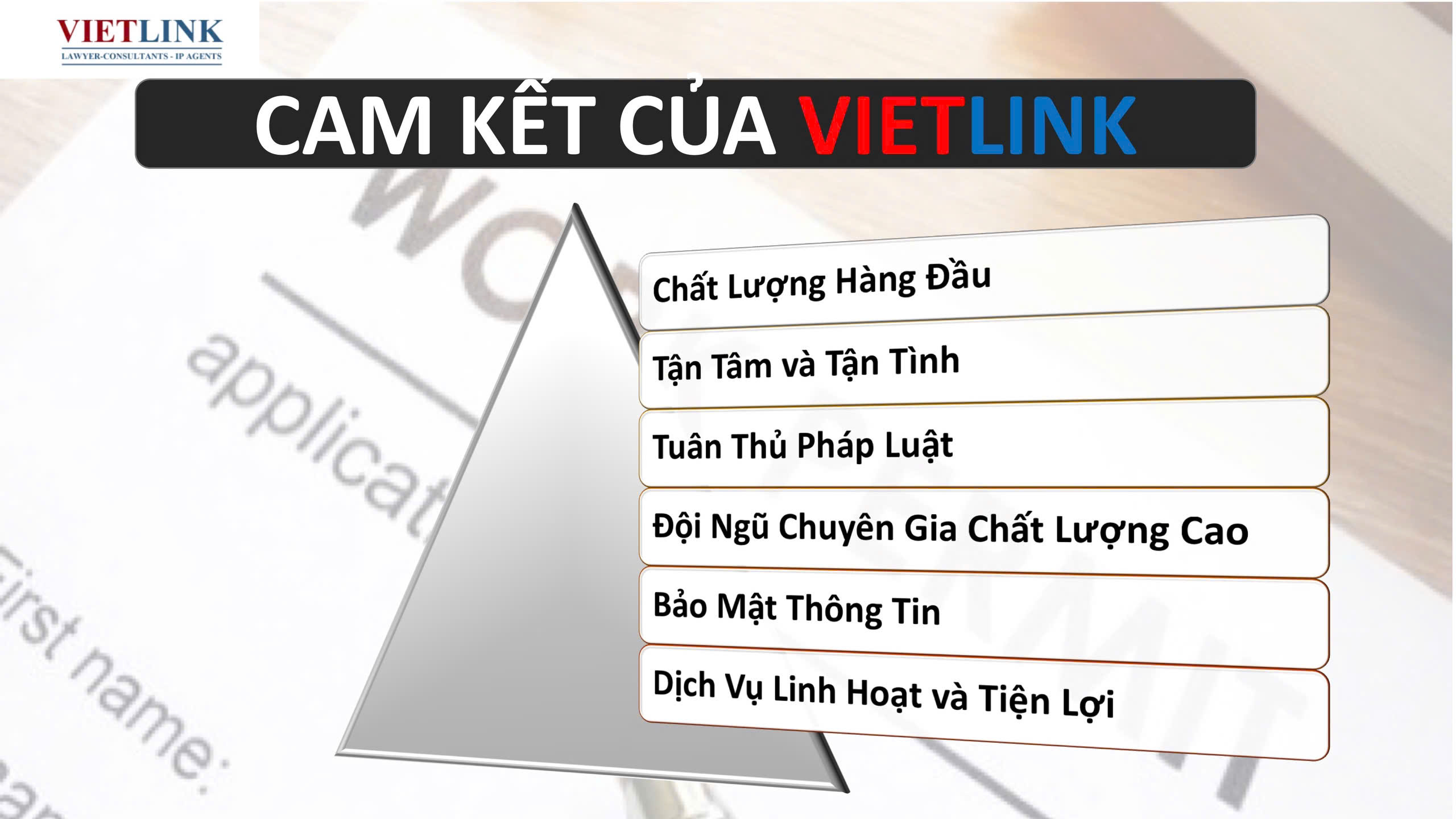 Cam kết của Luật Vietlink